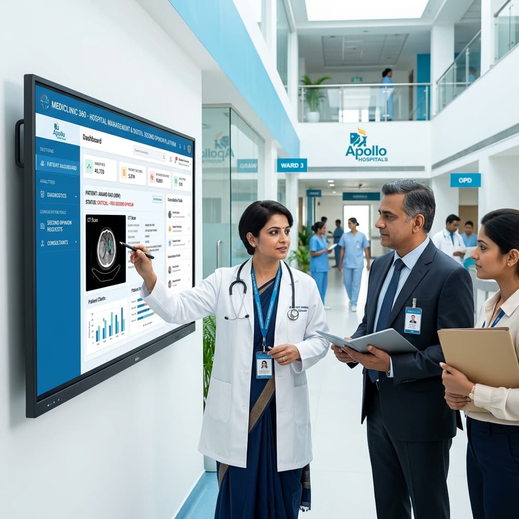 SecondOp Hospital Management and Digital Second Opinion Platform